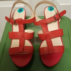 Franco Sarto Wyona wedge heel sandals